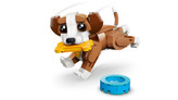 توله سگ ساختنی LEGO 31382 با استخوان و ظرف آب