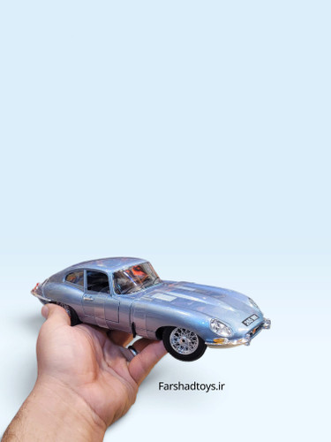 ماکت جگوار E-Type بوراگو نمای سه رخ جلو فرشاد تویز