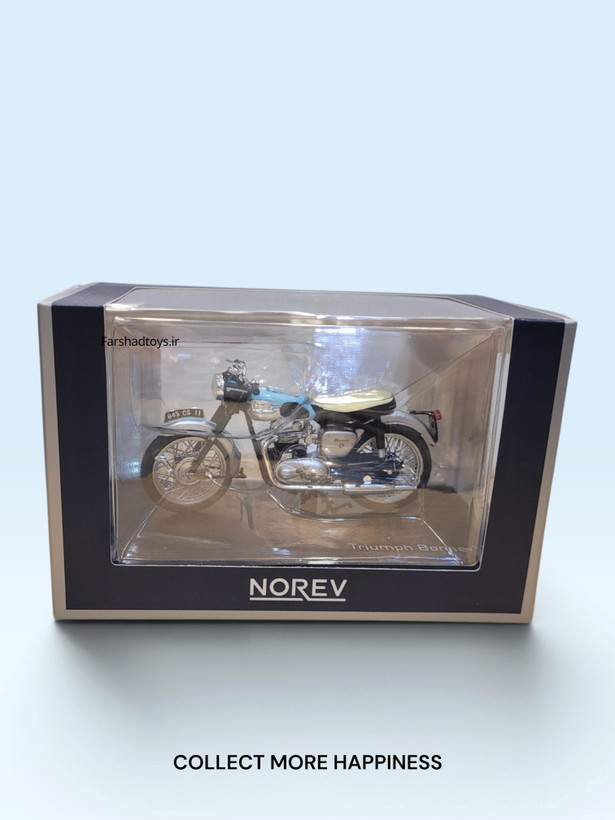 جعبه ماکت Triumph Bonneville 1959 نورِو مقیاس 1:18