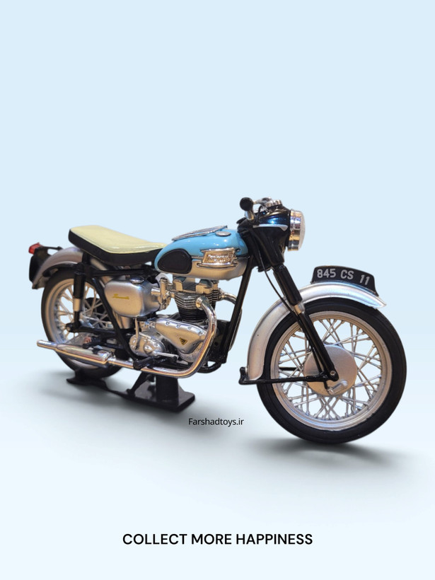 نمای سمت راست ماکت فلزی Triumph Bonneville 1959 مقیاس 1:18