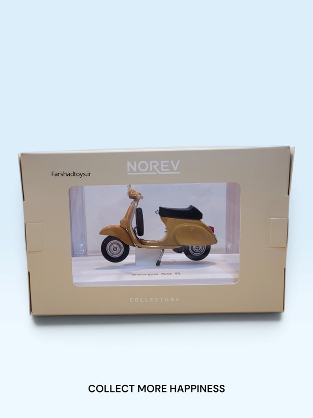جعبه ماکت Norev Vespa 50 R 1969 مقیاس 1:18