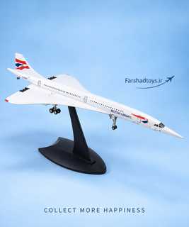 ماکت فلزی کنکورد بریتیش ایرویز G-BOAC مقیاس 1:200