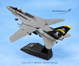 ماکت فلزی جنگنده F-14 Tomcat جولی راجرز مقیاس 1:100