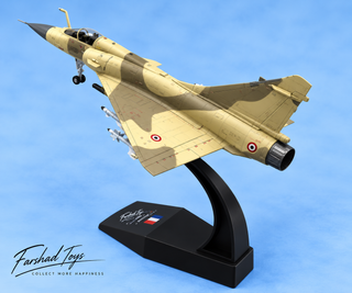 ماکت فلزی جنگنده Mirage 2000C صحرایی مقیاس 1:100 فرشاد تویز