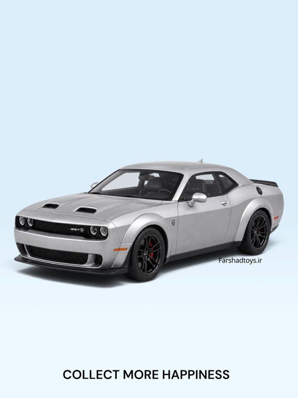 ماکت دوج چلنجر SRT Hellcat Redeye Widebody نقرهای سولیدو مقیاس 1:18 در فرشاد تویز