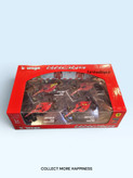 جعبه ست 4 عددی ماکت فراری F1-75 و SF-23 لکلرک و ساینز Bburago مقیاس 1:43