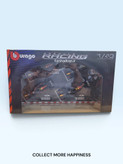 ست چهار ماکت Red Bull RB19 و RB20 مکس ورشتپن Bburago مقیاس 1:43