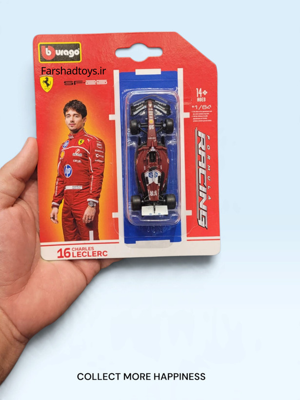 ماکت فراری SF-25 شارل لکلرک بوراگو مقیاس 1:64
